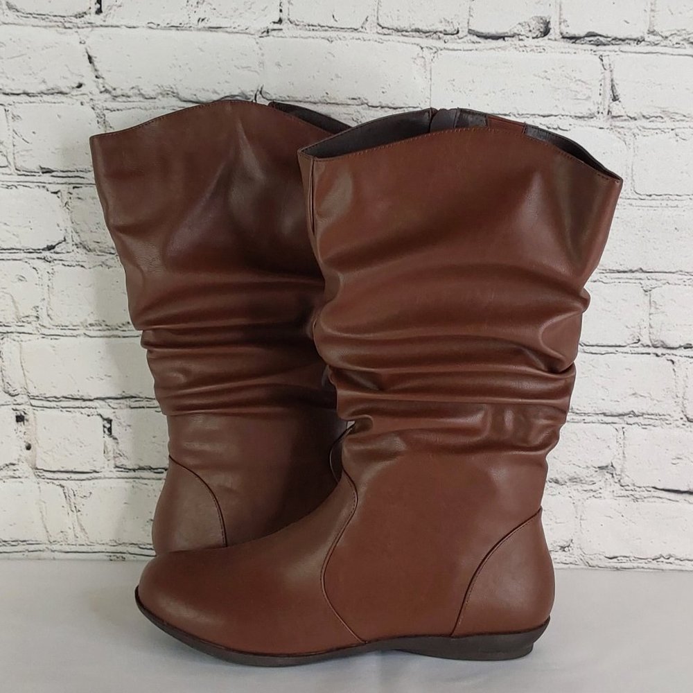 'COMFORTVIEW' 'MELIA' SCRUNCH-TOP BOOTS - Picture 6 of 16